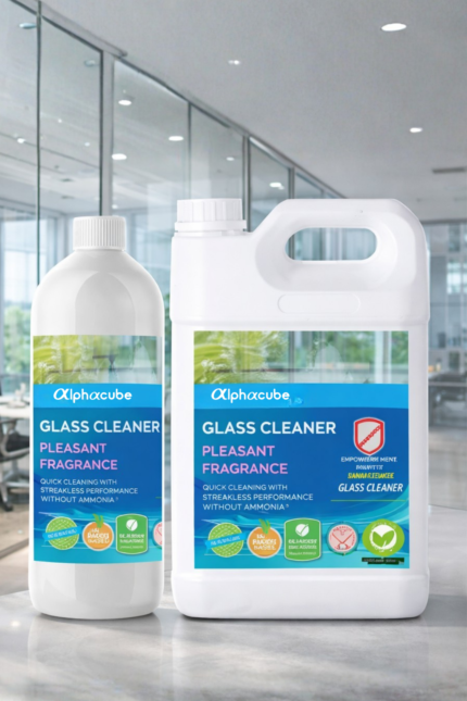 AlphaCube Glass Cleaner – Streak-Free Window & Surface Cleaning Solution
