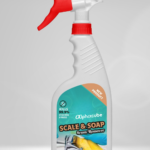 Alphacube Scale & Soap Scum Remover 500ml – Hard Water & Faucet Stain Cleaner Spray