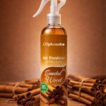 Alphacube Sandalwood Air Freshener Spray 250ml – Long Lasting Premium Room & Car Odour Remover