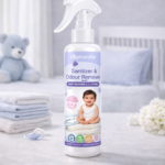 Alphacube Baby Bedding & Clothes Sanitizer Spray – Fabric Germ & Odour Remover for Babies
