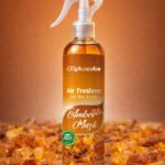 Alphacube Amber Musk Air Freshener Spray 250ml – Premium Long Lasting Room & Car Odour Eliminator